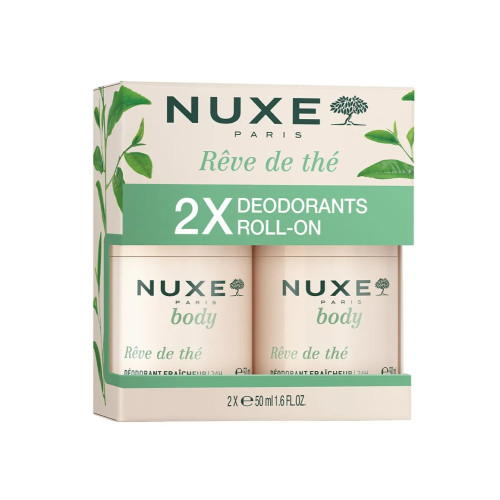 NUXE Body Rêve de Thé Déodorant 24h 2x50ml - Fraîcheur et Protection