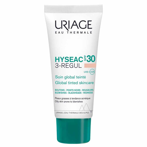 Uriage Hyséac 3-Regul SPF30 40ml Teint Unifié Peau Parfaite