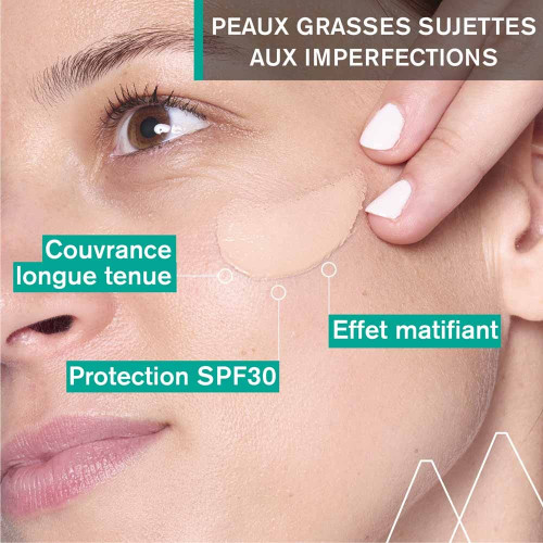 Uriage Hyséac 3-Regul SPF30 40ml Teint Unifié Peau Parfaite
