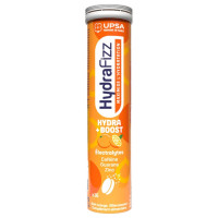 UPSA HydraFizz Hydra+Boost 16 comprimés Effervescents Hydratation Optimal