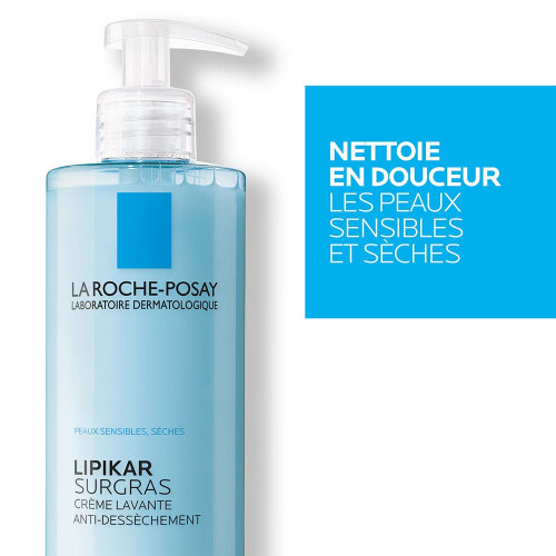 LA ROCHE POSAY LIPIKAR Douche Crème 400mL - Peau Douce