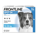 Frontline Spot-On Chien 10-20Kg 4 Pipettes - Antipuces et Tiques
