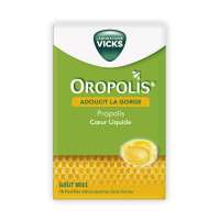 VICKS Oropolis 16 Pastilles Adoucissantes - Soulage la Gorge