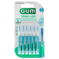 GUM Proxabrush Trav-ler 6 Brossettes - Confort et Efficacité