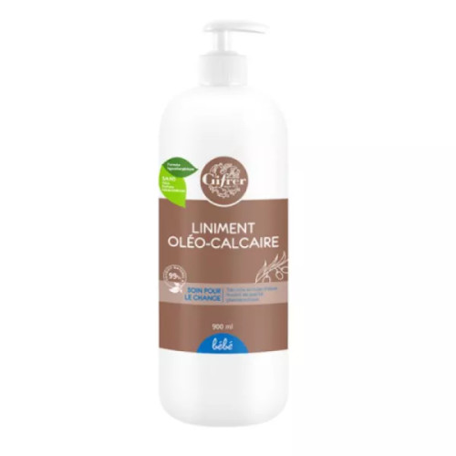 GIFRER Liniment Oléo-Calcaire 900ml - Protection Douceur Bébé