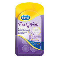 Scholl ActivGel Party Feet 6 Coussinets - Soulage Points Sensibles