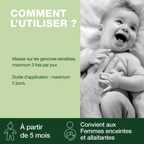 PRANAROM PranaBB Gel Apaisant Dentaire 15ml - Soulage Bébé