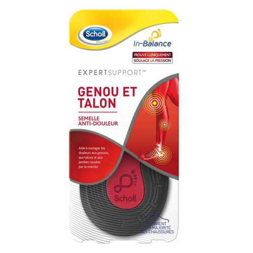 Scholl ExpertSupport Taille 3 - Soulage Douleur Genou Talon