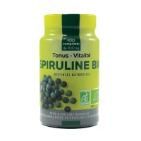 PharmUp Spiruline Bio 100 Comprimés: Boost Immunité et Vitalité