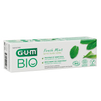 GUM Dentifrice Menthe Aloé Vera 75ml - Protection Dents Gencives