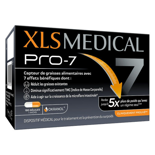 XLS Médical pro 7 180 gélules + Coaching offert