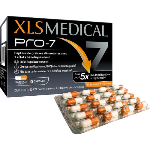 XLS Médical pro 7 180 gélules + Coaching offert