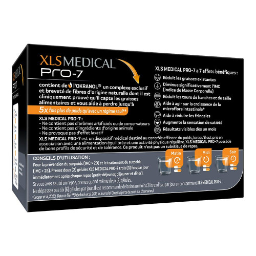 XLS Médical pro 7 180 gélules + Coaching offert