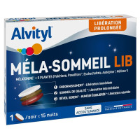 Alvityl Méla-Sommeil LIB 15 Comprimés - Sommeil Réparateur