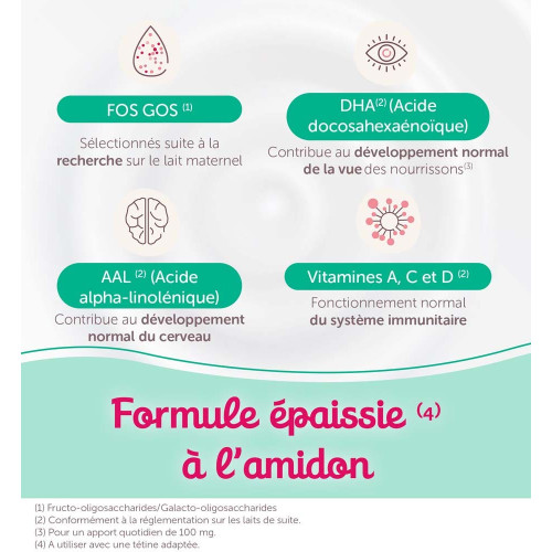 Guigoz GuigozGest 2ème Âge 780g - Nutrition optimale dès 6 mois