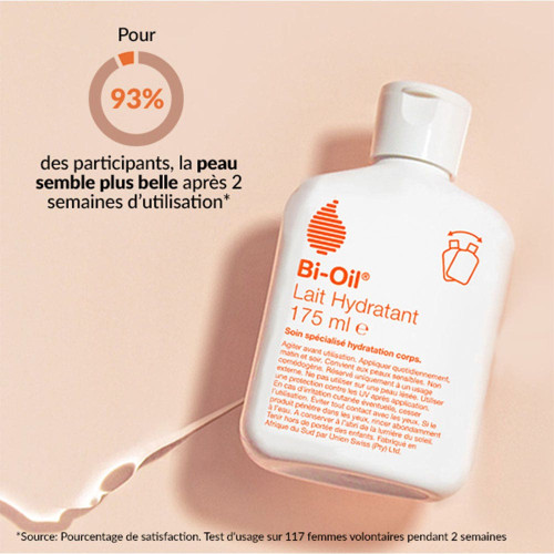 Bi-Oil Lait Hydratant 175mL - Soin quotidien pour peaux sèches