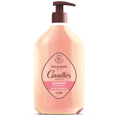 Roge Cavailles Huile Douche Satinante 250ml - Hydrate Peaux Sèches