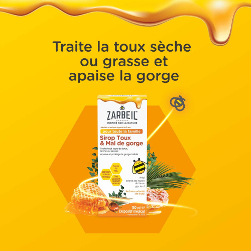 Sirop Toux Adultes & Enfants 150 ml