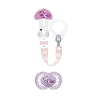 Kit Sucette Anatomique & Attache-Sucette +18 mois