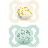 Supreme Sucettes anatomiques silicone 2-6 Mois Jour