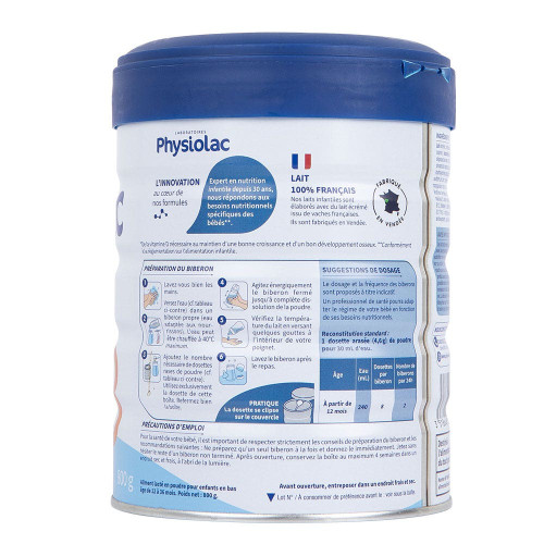 Lait 3ème âge 800 g