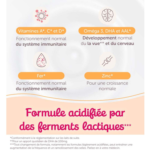 Pelargon Lait 2ème âge 780 g