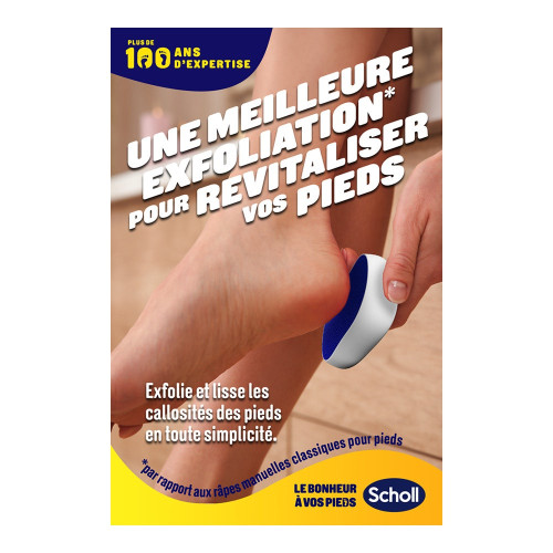 Râpe Manuelle Anti-callosités Nano Verre