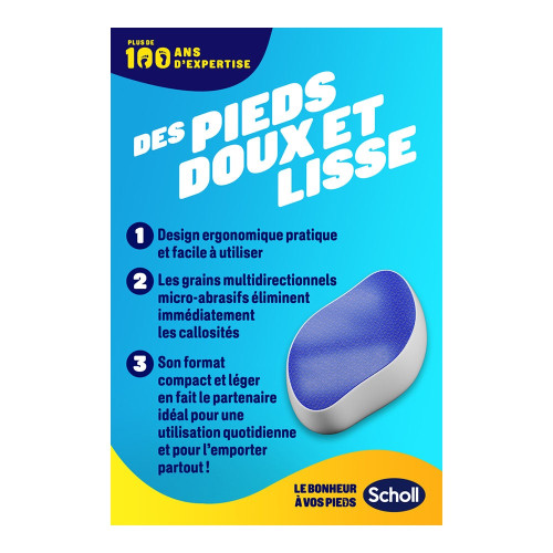 Râpe Manuelle Anti-callosités Nano Verre