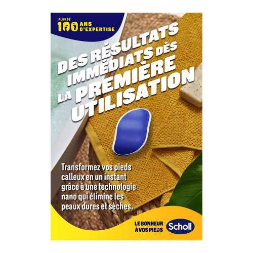 Râpe Manuelle Anti-callosités Nano Verre