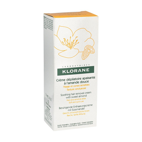 Crème Dépilatoire Apaisante à l'Amande Douce 75 ml