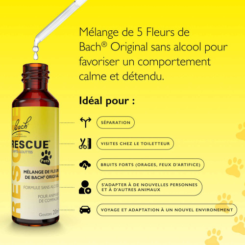 Rescue Pets Animaux de Compagnie 20 ml