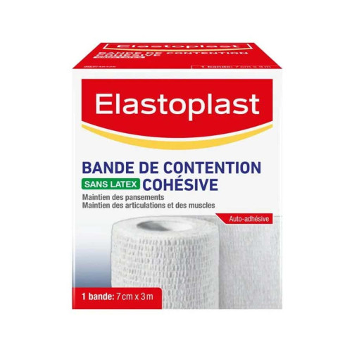 Bande cohésive 7 cm x 3 m Blanc