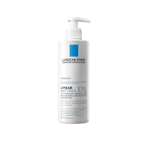 Urea 10% Lait Hydratant Triple Action Anti-Squames 400 ml