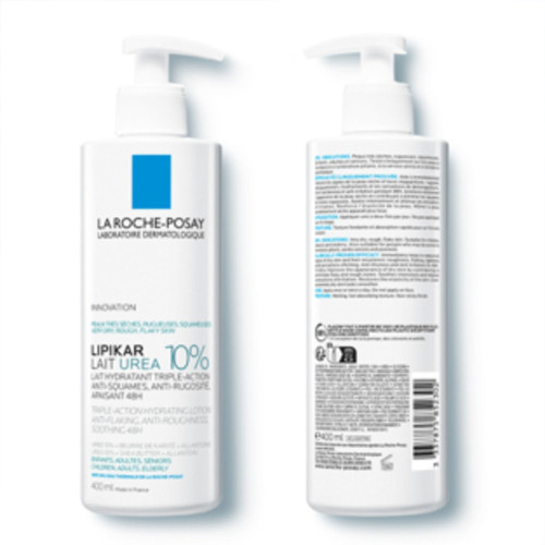Urea 10% Lait Hydratant Triple Action Anti-Squames 400 ml