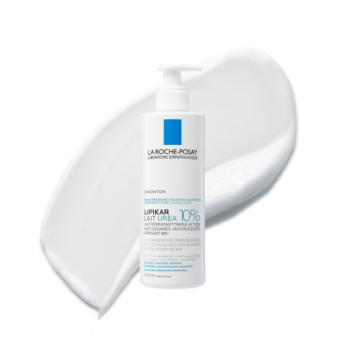 Urea 10% Lait Hydratant Triple Action Anti-Squames 400 ml