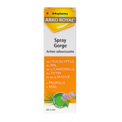 ARKOPHARMA Spray Adoucissant pour la gorge ARKO ROYAL-4651 ARKOPHARMA Spray Adoucissant pour la gorge ARKO ROYAL-4651