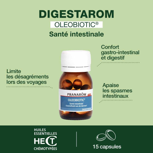 Oleobiotic Santé Intestinale 15 capsules