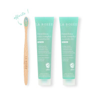 Dentifrice Soin Complet Menthe 2 x 75 ml + Brosse à Dents OFFERTE