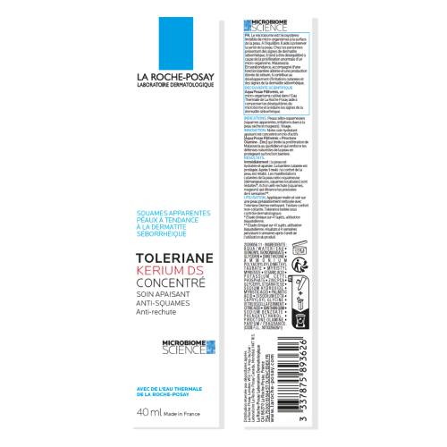Toleriane Kerium DS Concentré Crème visage Anti-squames 40 ml