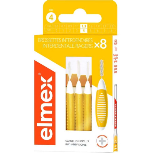 Brossettes Interdentaires x 8 1,3 mm