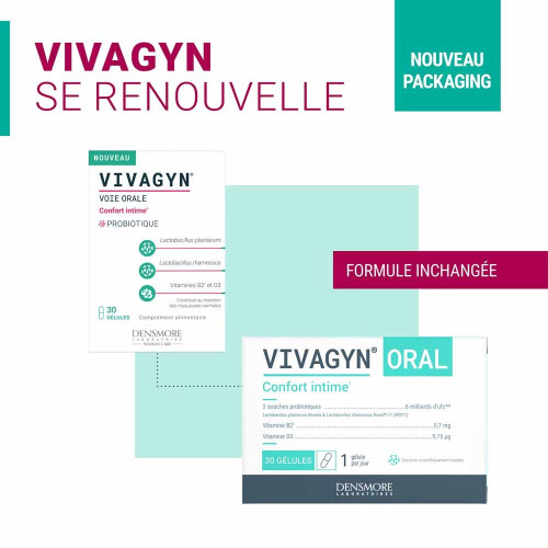 Vivagyn Voie Orale Confort Intime 30 gélules