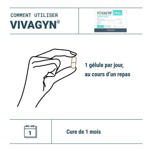 Vivagyn Voie Orale Confort Intime 30 gélules