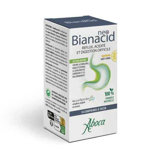 Neobianacid Acidité et Reflux 14 comprimés Citron