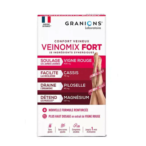 Veinomix 30 comprimés