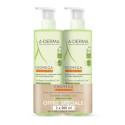 Exomega Control Gel Lavant Émollient 2 en 1 Anti-Grattage 2 x 500 ml