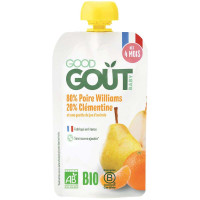 Compote Bébé dès 4 mois Poire - Clémentine