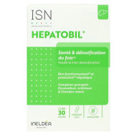 Ineldea Hepatobil 90 gélules soutien détox foie et digestion
