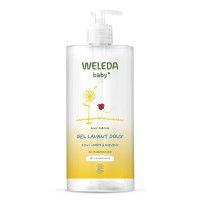 Weleda Baby Gel Lavant Doux Calendula 750ml Peaux Sensibles Bébé