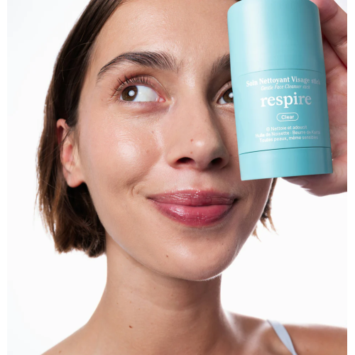Respire Soin Nettoyant Visage Stick 50g Peau Douce Hydratée Pharma360