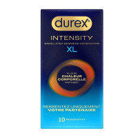 DUREX Intensity 10 préservatifs sans latex XL confort optimal Pharma360